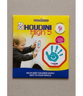 Houdini High 5 Sticker Twin Pack-Aqua