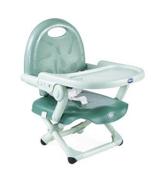 Chicco Booster Seat: Pocket Snack-Sage