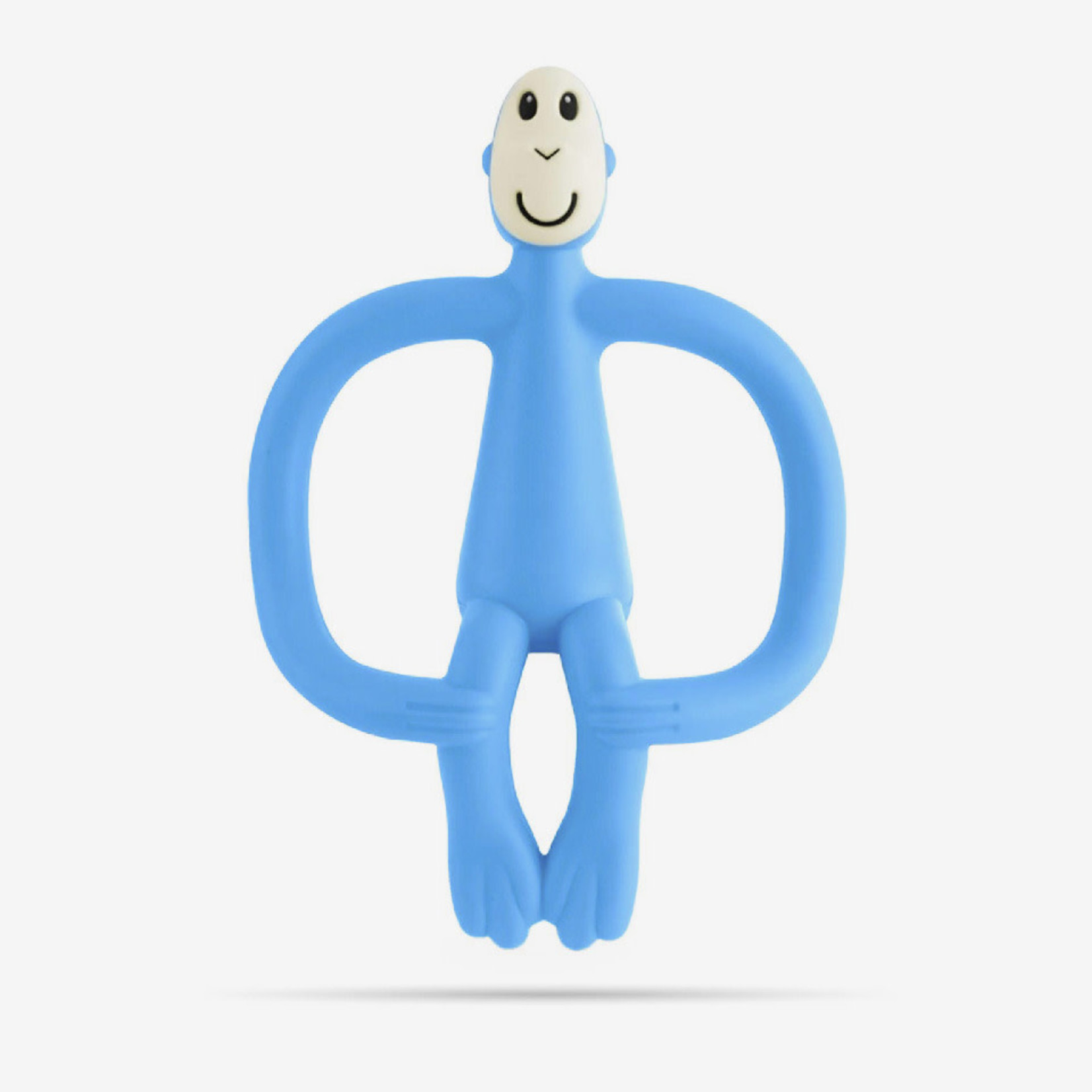 Matchstick Monkey Teething Toy and Gel Applicator-Baby Blue