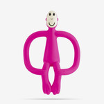 Matchstick Monkey Teething Toy and Gel Applicator-Pink
