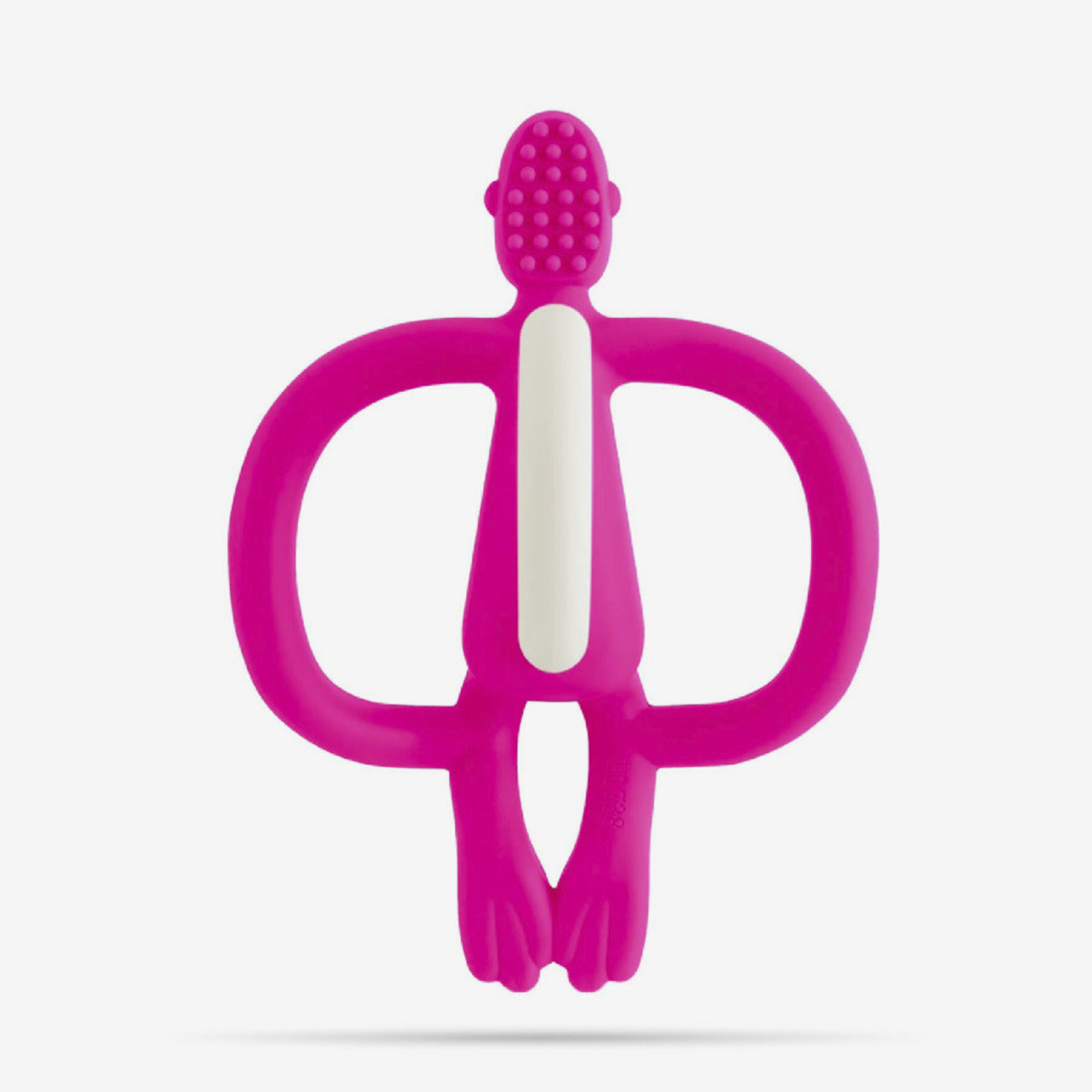 Matchstick Monkey Teething Toy and Gel Applicator-Pink