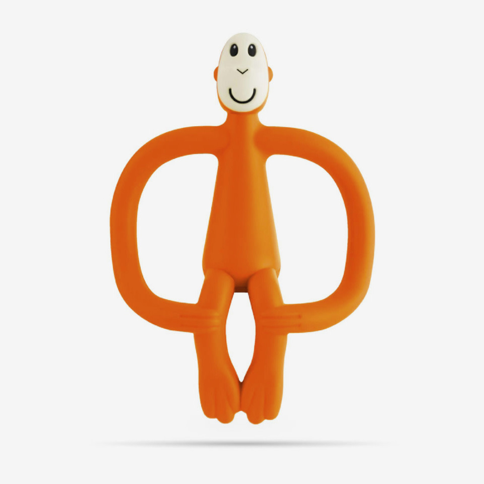 Matchstick Monkey Teething Toy and Gel Applicator-Orange