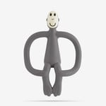 Matchstick Monkey Teething Toy and Gel Applicator-Grey
