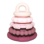 Jellystone Designs RAINBOW STACKER TEETHER & TOY-Dusty