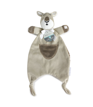 Bubba Blue Aussie Animals 'Kangaroo' Security Blanket