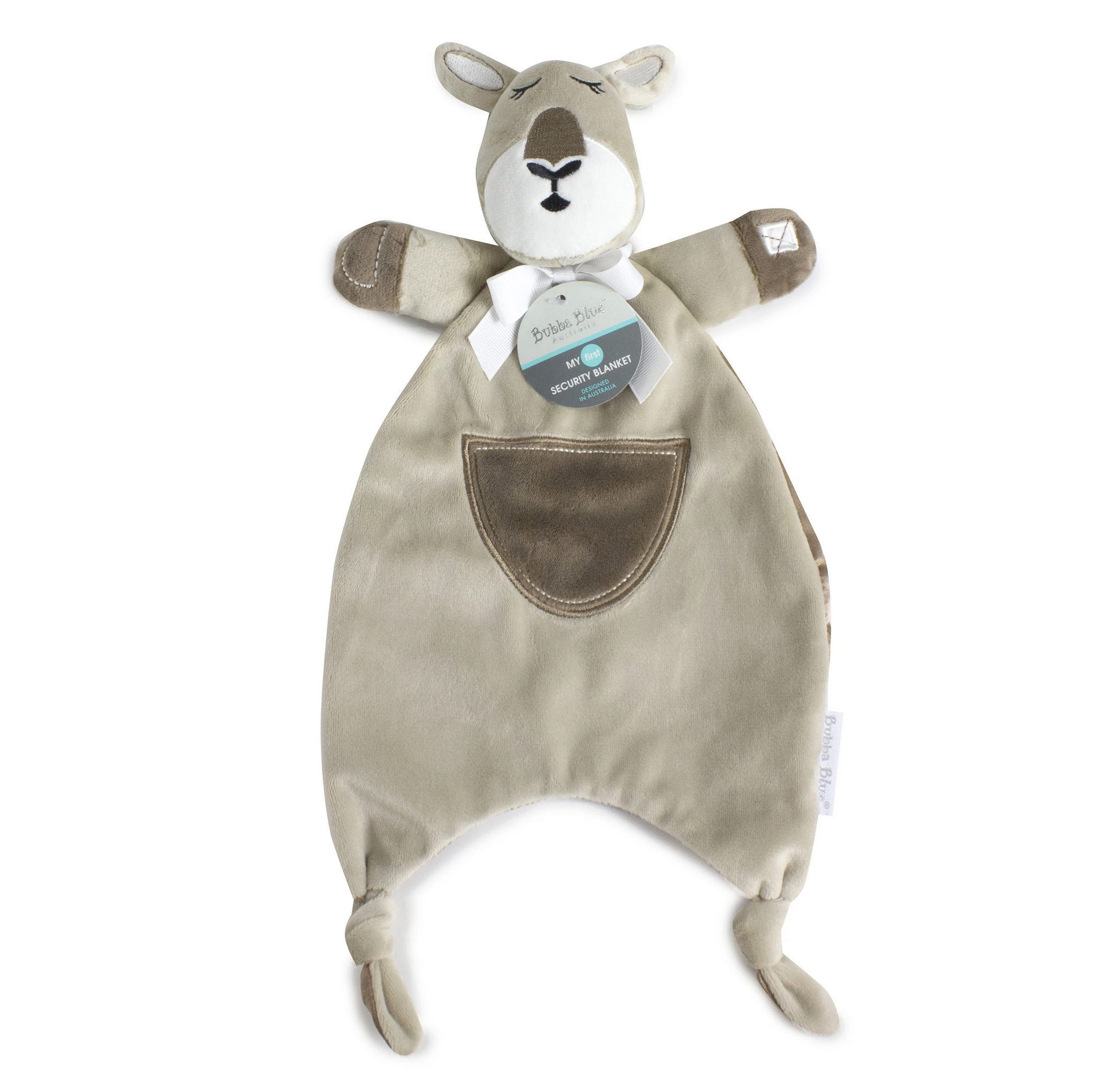 Aussie Animals Kangaroo Security Blanket Whole Bubs