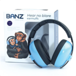 Baby Banz Ear Muffs Mini- Sky Blue