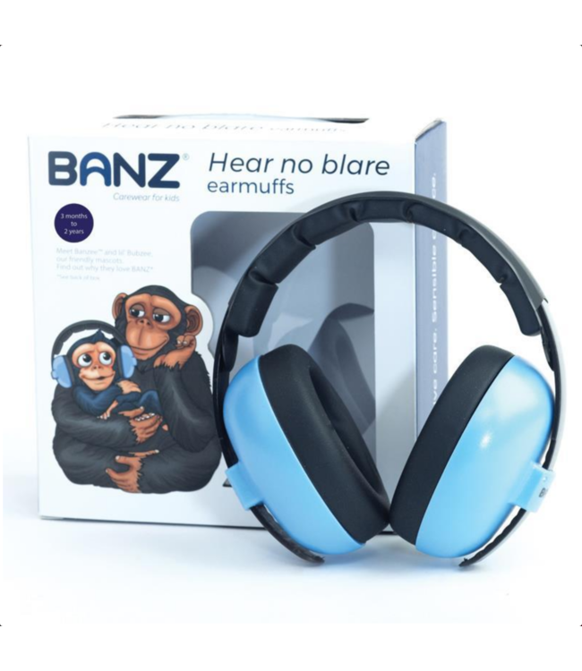 Baby Banz Ear Muffs Mini- Sky Blue