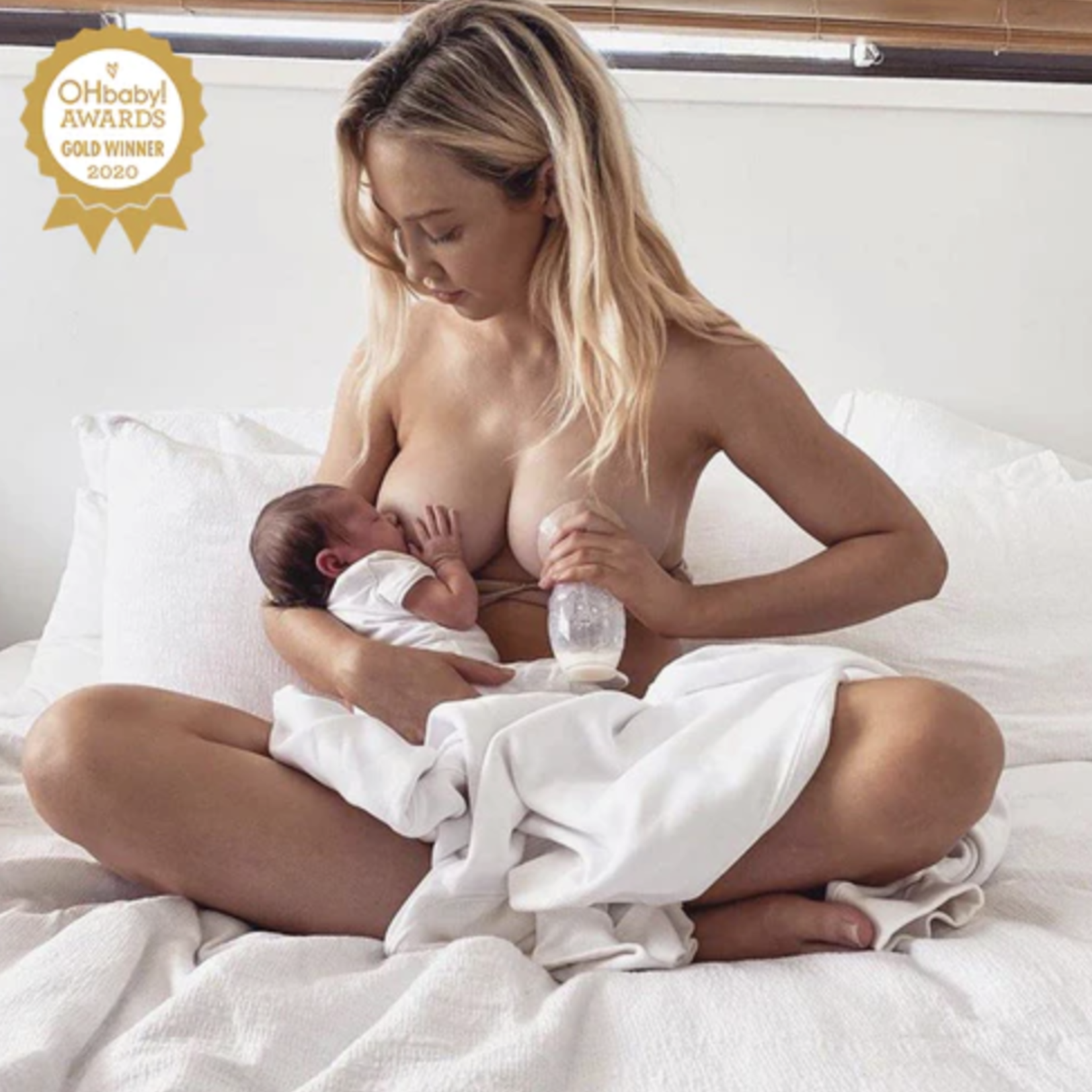 Haakaa Generation 2 100ml Silicone Breast Pump with Suction Base&Silicone Cap Gift Box