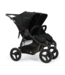 Bumbleride Indie Twin Stroller-Black with Matt Black Frame