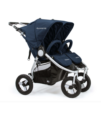 Bumbleride Indie Twin Stroller-Maritime Blue