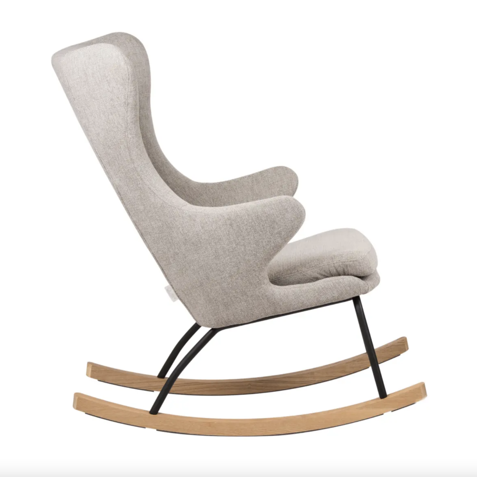 Quax Deluxe Rocking Chair-Sand Grey