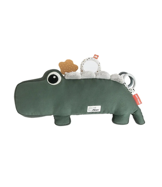 Done by Deer Tummy Time Activity Toy Croco green (41 x 18 x 10cm)