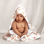 Snuggle Hunny Organic Hooded Baby Towel-Paradise