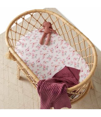 Snuggle Hunny Bassinet Sheet / Change Pad Cover Camille