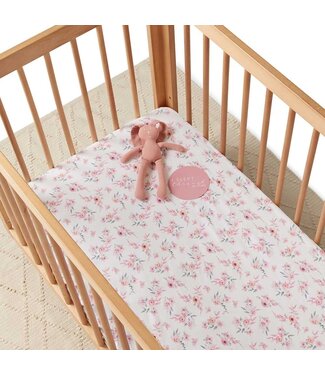 Snuggle Hunny Fitted Cot Sheet Camille