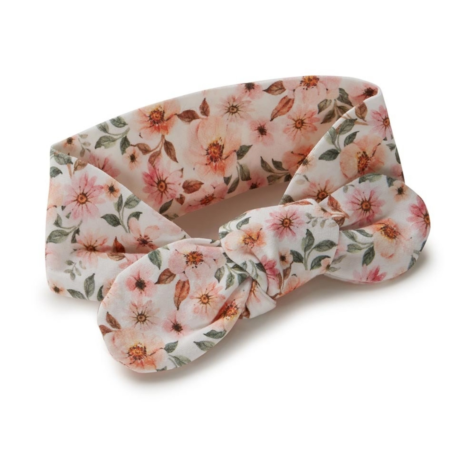 Snuggle Hunny Snuggle Swaddle & Topknot Set-Spring Floral