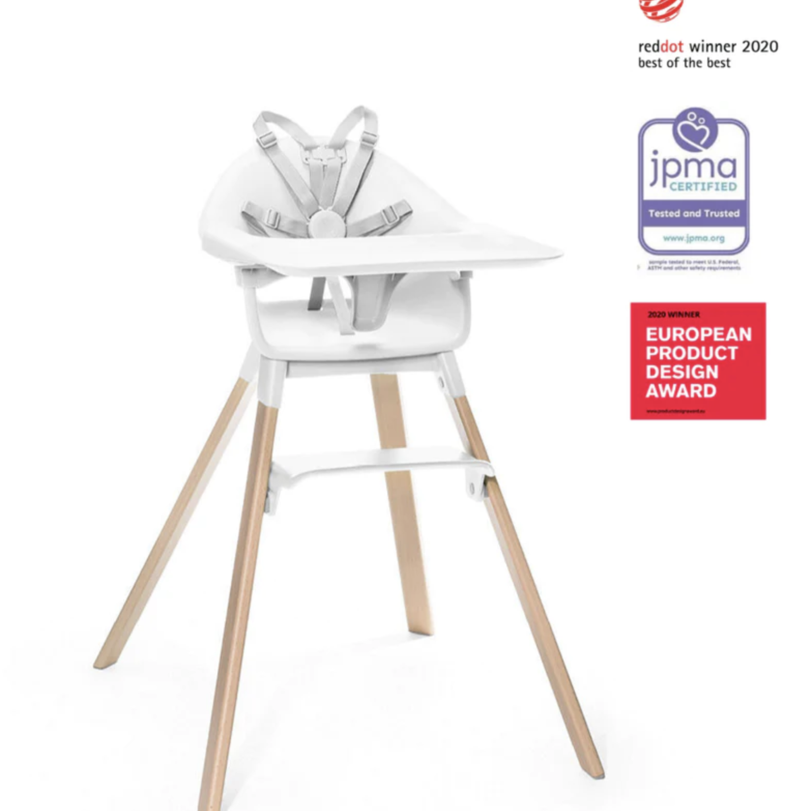 Stokke® Clikk™ High Chair White Whole Bubs