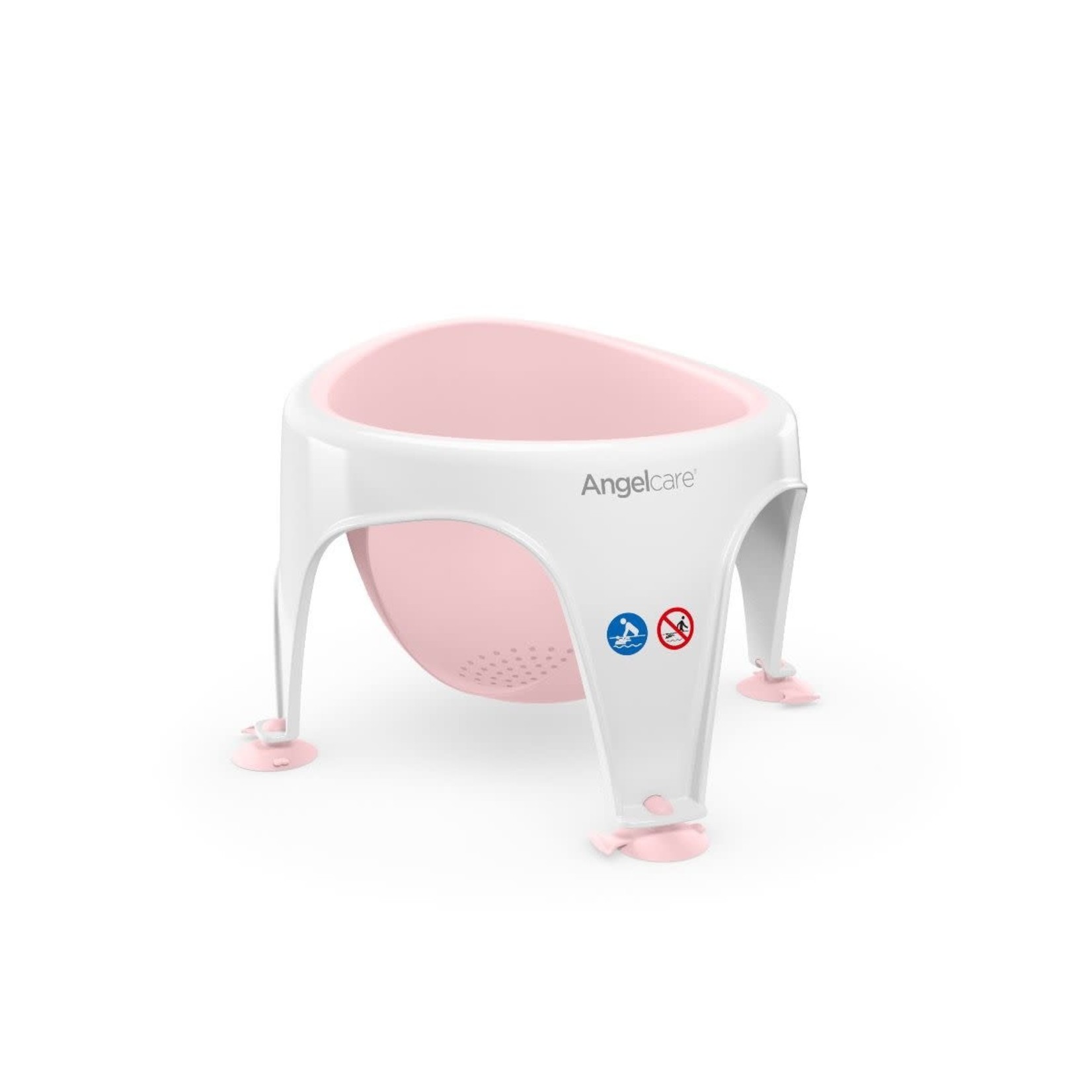 Angel Care Bath Seat (Ring) Light Pink