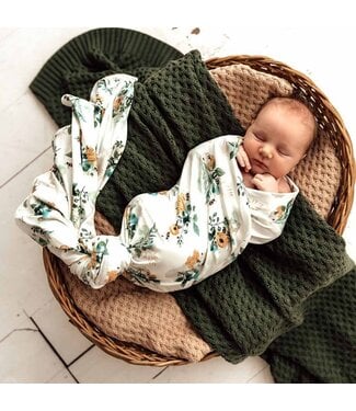 Snuggle Hunny Organic Jersey Wrap-Garden Bee