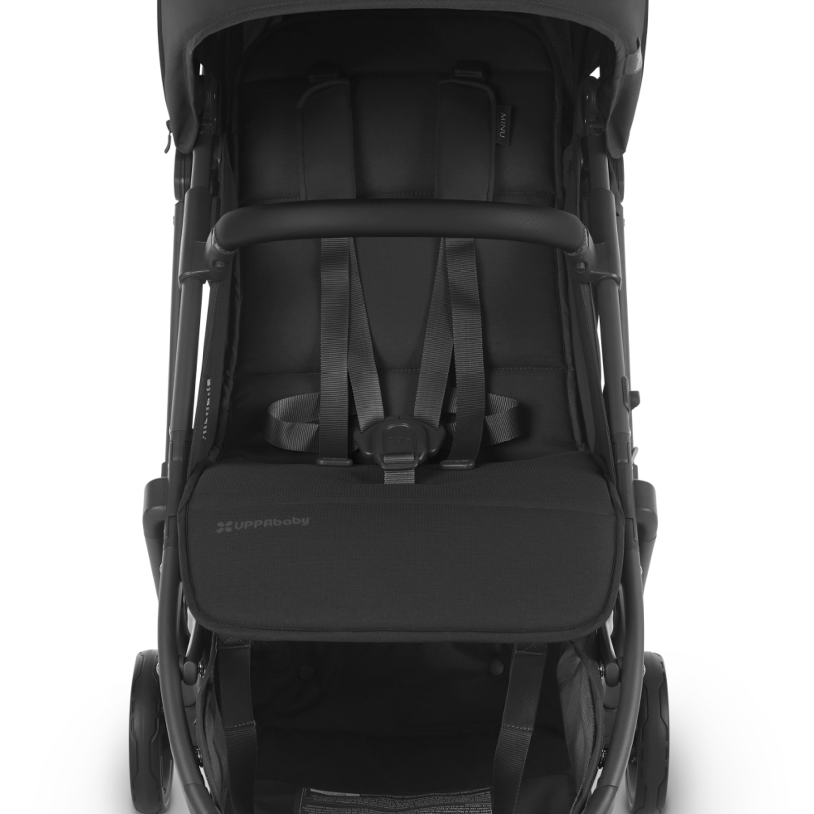 Uppababy MINU V2 Stroller - Charcoal/Carbon/Black Leather (Jake)