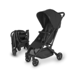 Uppababy MINU V2 Stroller - Charcoal/Carbon/Black Leather (Jake)