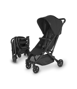 Uppababy MINU V2 Stroller - Charcoal/Carbon/Black Leather (Jake)