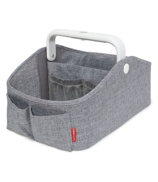 Skip Hop LIGHT UP NAPPY CADDY HEATHER GREY