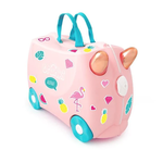 Trunki RIDE-ON LUGGAGE - FLOSSI THE FLAMINGO