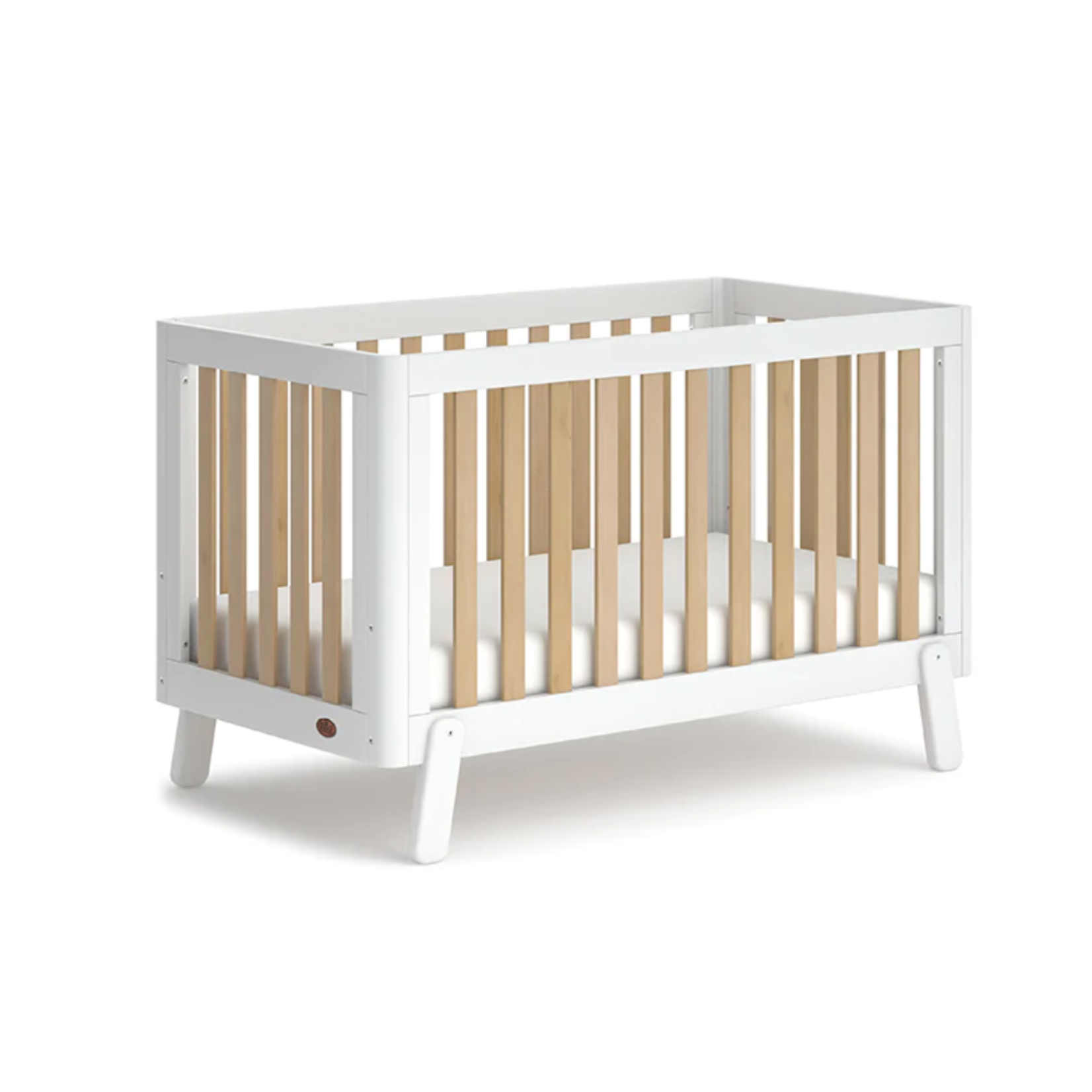 Boori Turin Cot Bed-Barley White & Almond