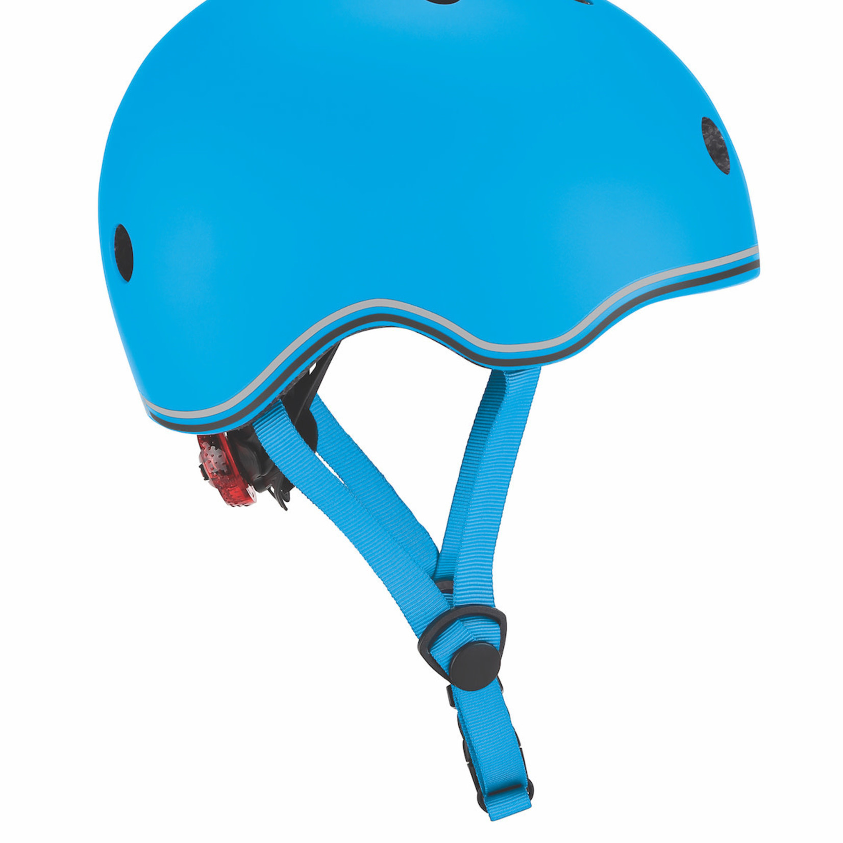 Globber Helmet w/Flashing LED Light  Sky Blue XXS/XS -46-51cm