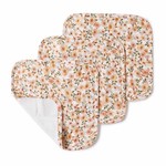 Snuggle Hunny Organic Wash Cloths(3 Pack)-Spring Floral