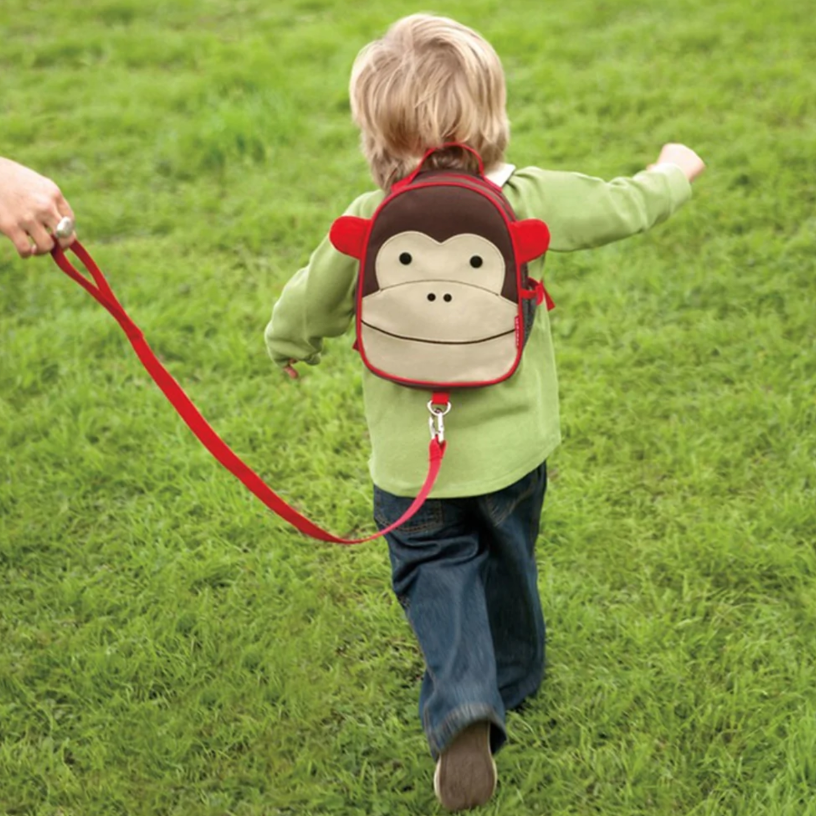 Skip Hop Zoo Mini Backpack with Reins-Monkey