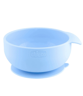 Chicco Silicone Suction Bowl 6m+ Teal