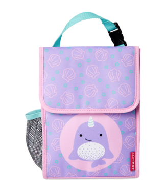 Skip Hop Zoo Lunch Bag-Narwhal