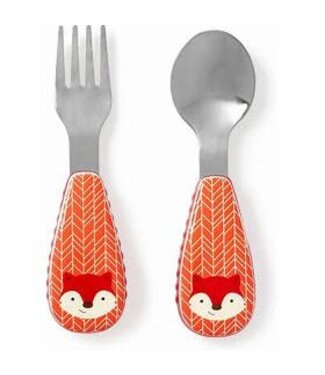 Skip Hop Zoo Utensils Fork&Spoon-Fox