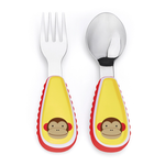 Skip Hop Zoo Utensils Fork&Spoon-Monkey