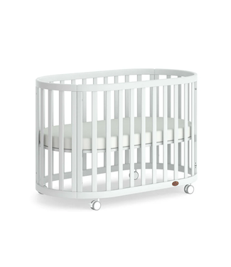 Boori Eden Oval Cot-Barley White