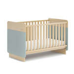 Boori Neat Cot Bed-Blueberry & Almond
