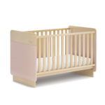 Boori Neat Cot Bed-Cherry & Almond