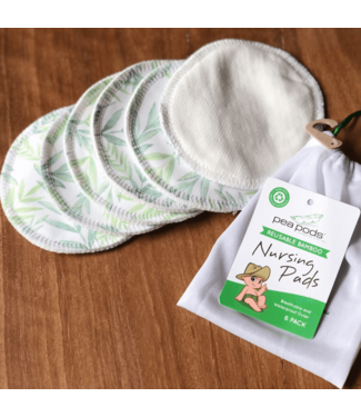 Pea Pods Bamboo Nursing Pads -EUCALYPTUS