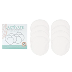 Lactivate® Reusable Mixed White Nursing Pads- 8pk