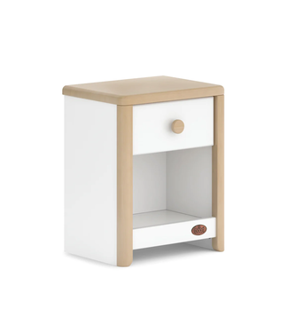 Boori Avalon Bedside Table-Barley and Almond