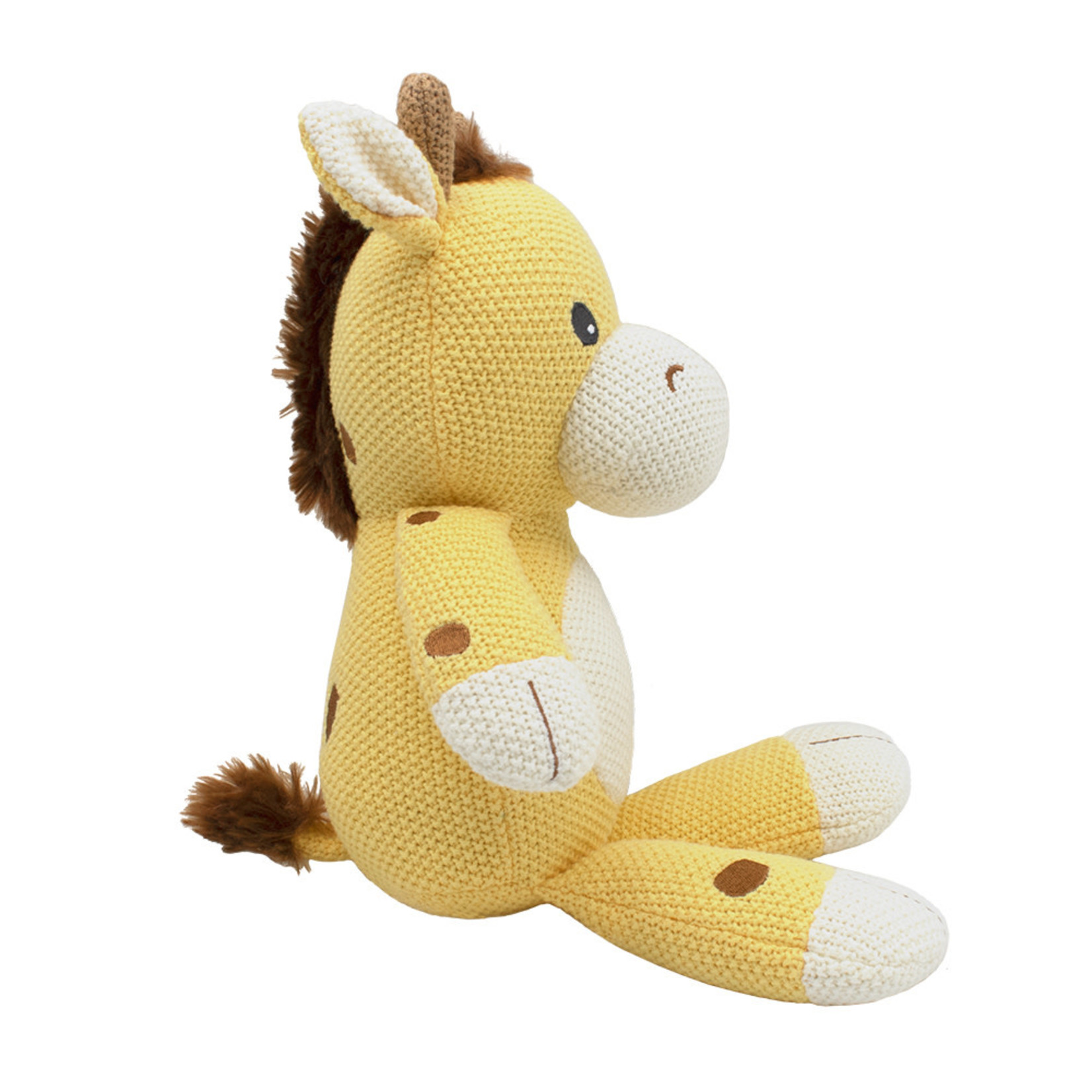 Living Textiles Noah the Giraffe Knitted Toy