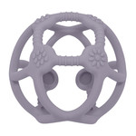 Living Textiles Playground Silicone Teething Ball-Lilac