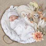 Living Textiles Newborn Gift Set-Sloth