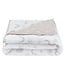 Living Textiles Reversable Jersey Cot Comforter-Sloth/Rainbow