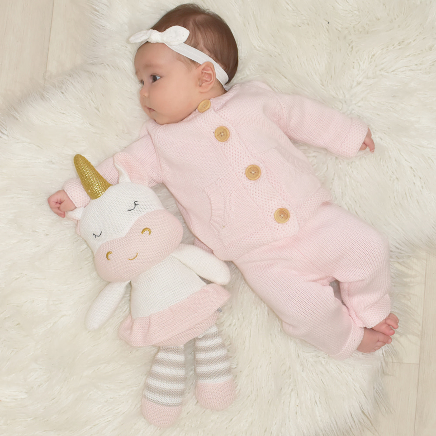Living Textiles Softie Toy Character Kenzie the Unicorn