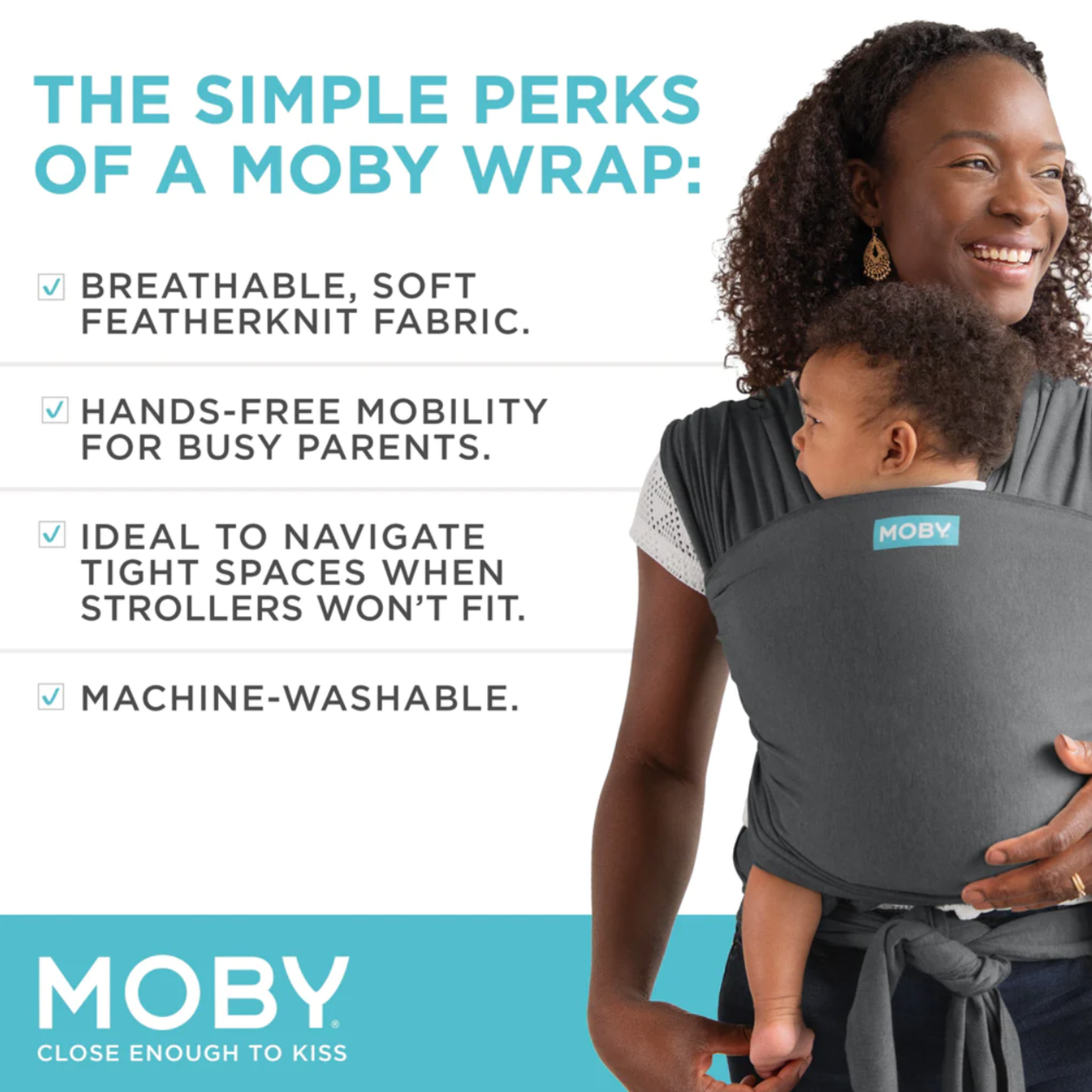 Moby Elements Wrap  Asphalt