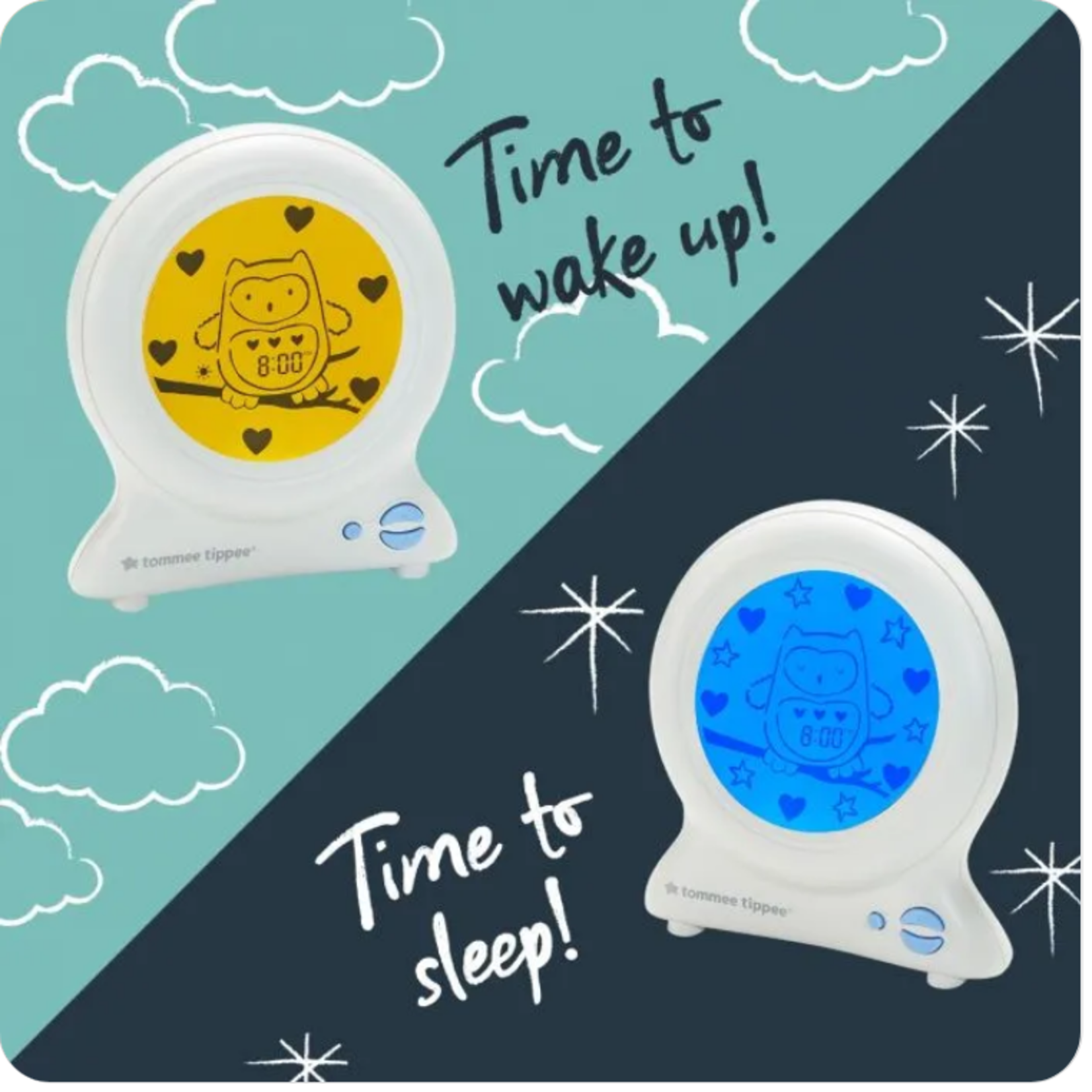 Tommee Tippee GROCLOCK WITH BOOK MANZ